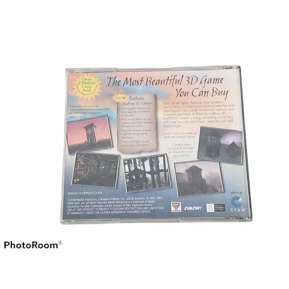 Real Myst The Adventure Becomes Real PC Disk Computer